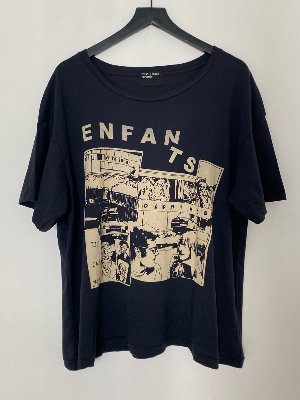 Enfants Riches Déprimés - Ice Cold Christ T-Shirt Dark Navy